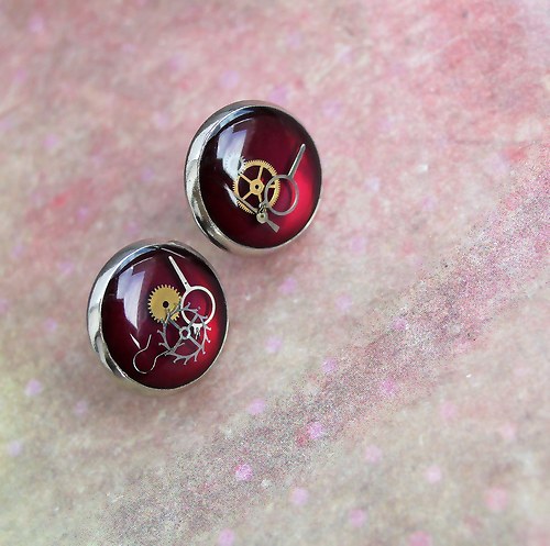 Burgundy circles — foto 2