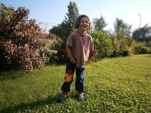 Autíčkové kalhoty s hračkou — foto 6