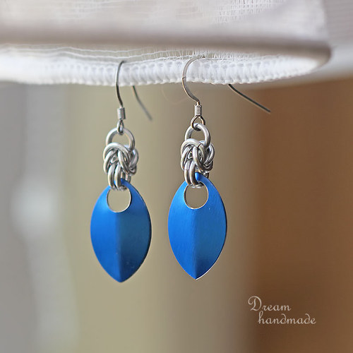 Simply blue - náušnice — foto 2