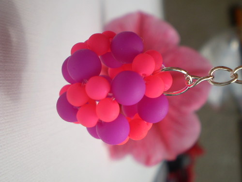 Naušnice "fialové MINI" — foto 3