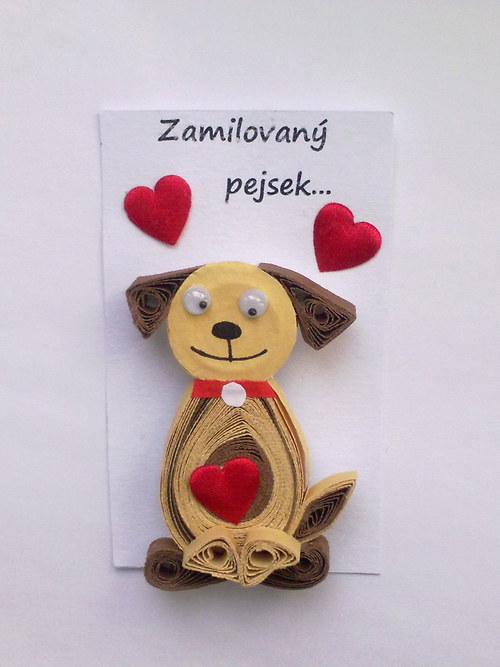 Zamilovaný pejsek dekorace — foto 6
