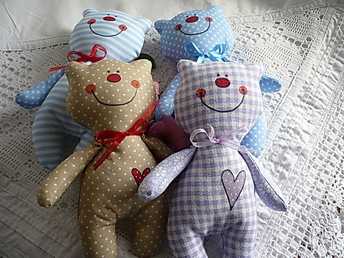 Levandulový medvídek s levandulí — foto 2