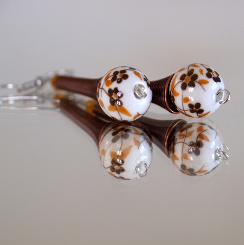 Spirály hnědé porcelánky — foto 3