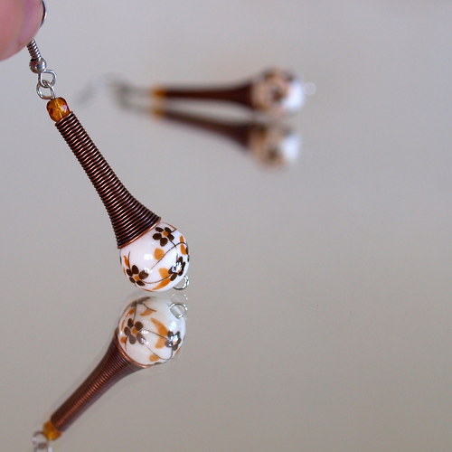 Spirály hnědé porcelánky — foto 4