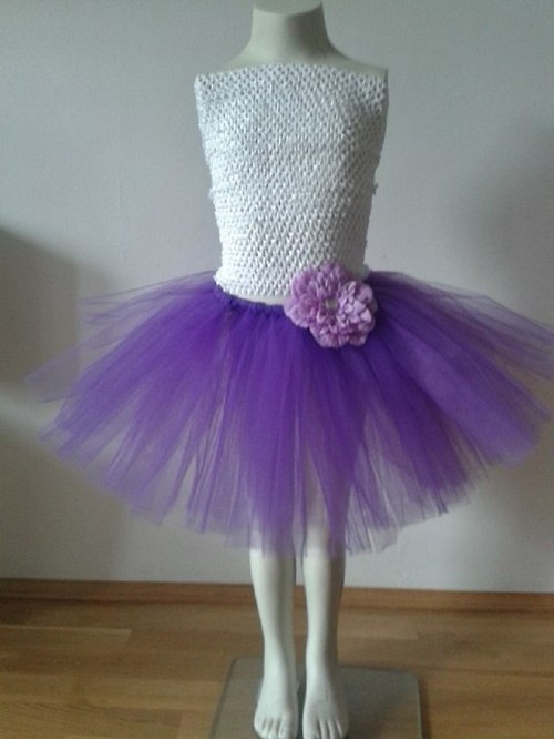 Sukýnka tutu - fialová — foto 2
