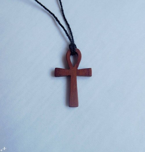 Přívěsek na krk - Křížek Nilský — foto 2