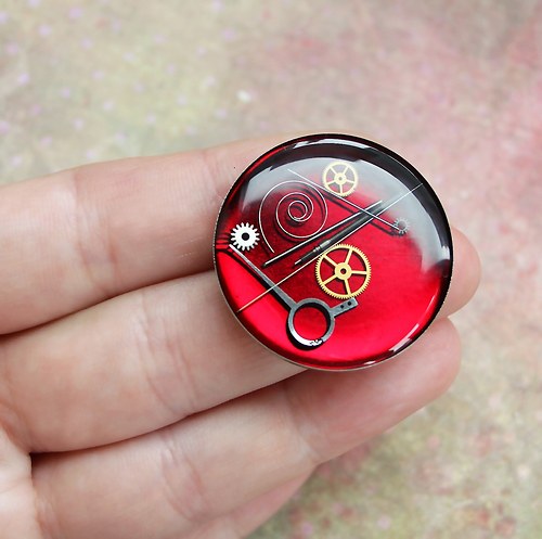 Red brooch — foto 2