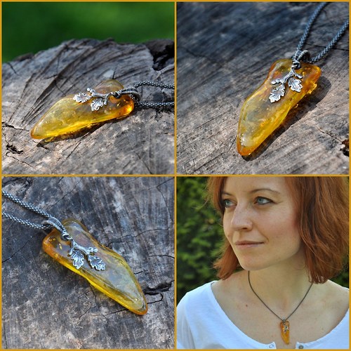 Fairy forest: Daragh - dubový amulet Ag 925/1000 — foto 2