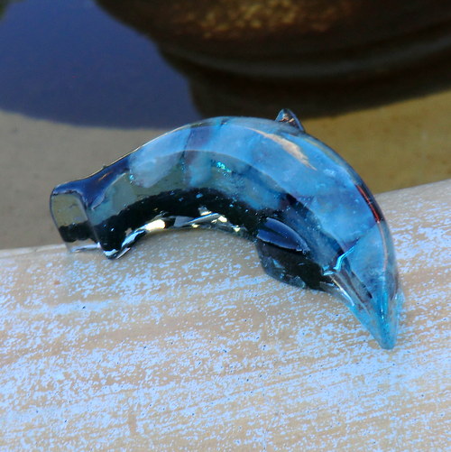 Orgonit *Amulet 4* Delfínek se Šungitem — foto 3