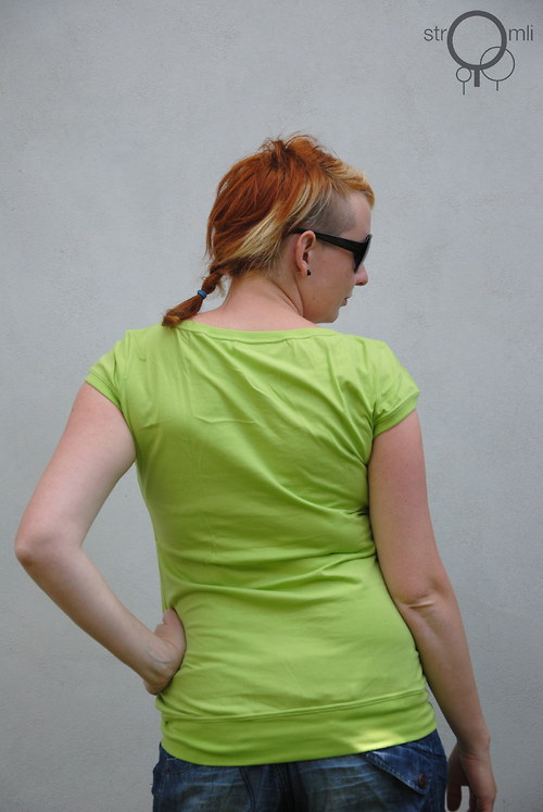 Zářivě zelené triko, vel XL — foto 2