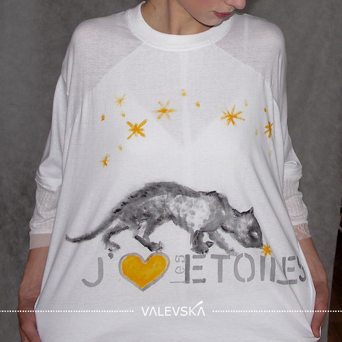J´AIME LES ÉTOILES, triko art brute — foto 3
