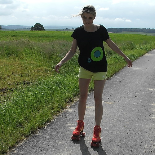 Tričko.ko.lečko - green&turquoise — foto 4