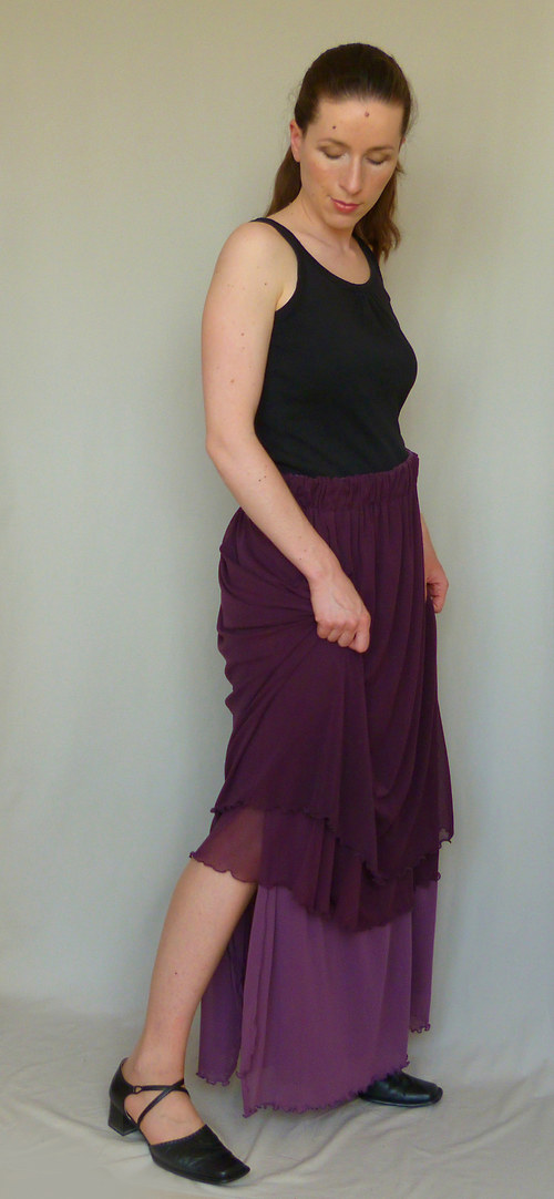 Oboustranná sukně (šaty) — foto 2