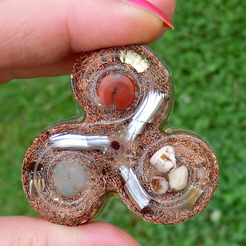 50% SLEVA* Amulet 2 * Triskel s Jaspisem — foto 2