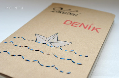 Palubní deník s loďkou — foto 2