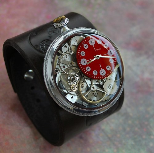 Steampunkový náramek — foto 2