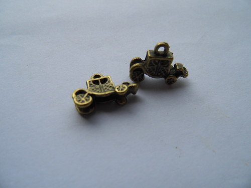 Přívěsek kočár /15x10mm/ - 10ks — foto 2