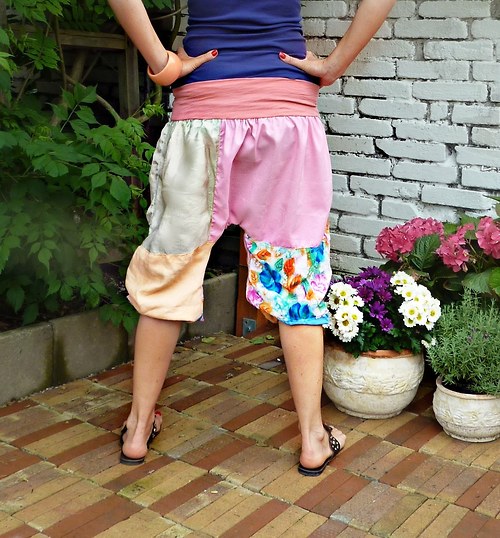 Harémky Aladinky pastel orange — foto 2