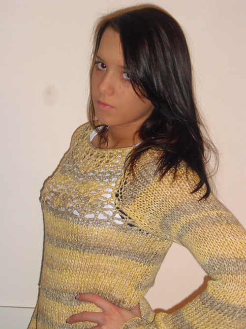 Žlutošedý svetr SLEVA!! — foto 4