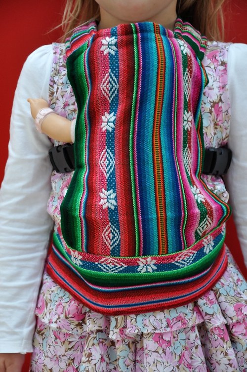 Nosítko pro panenky - peruánské — foto 2