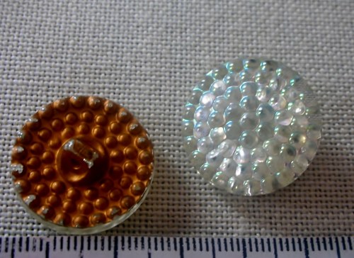 Skleněné knoflíky - sada 2 ks — foto 4