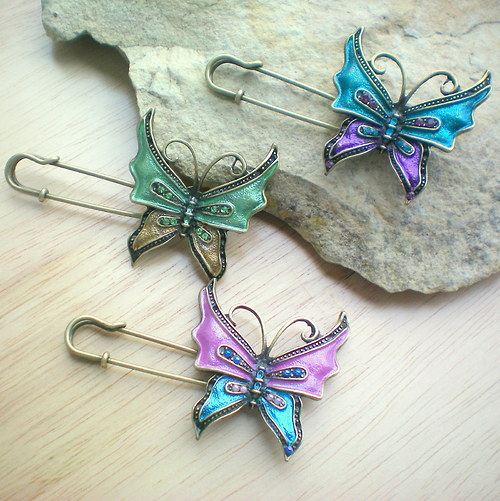 Motýlková brož III — foto 3