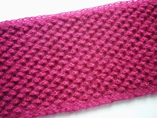 Hebká pletená šála-Mohair — foto 2