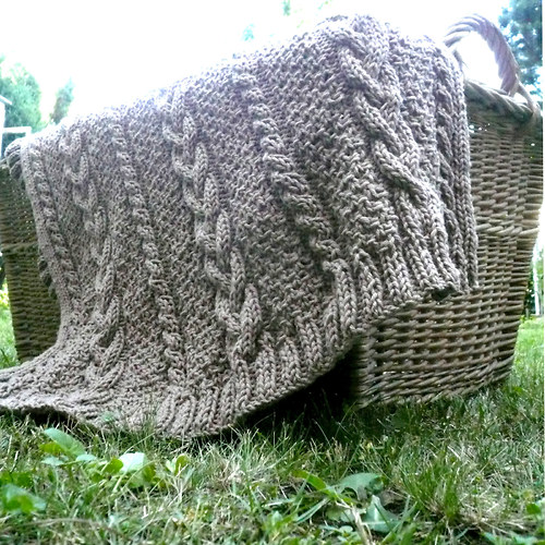 Pletená deka pro miminko Natural — foto 3