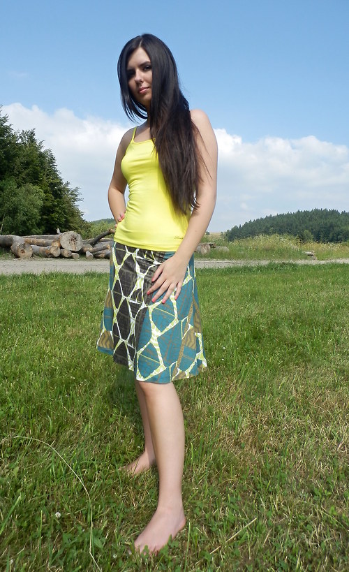 Sukýnka barevná — foto 2