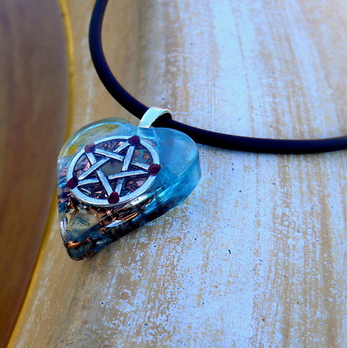Orgonit *Pentagram* s granáty EX1 — foto 5