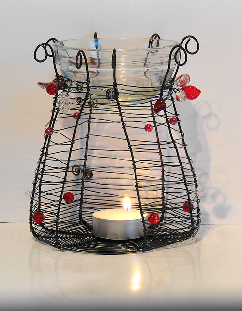 Drátovaná aromalampička — foto 2