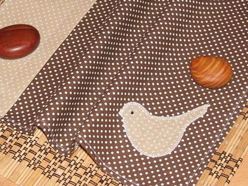 Čoko prostírání "ptáček" — foto 2