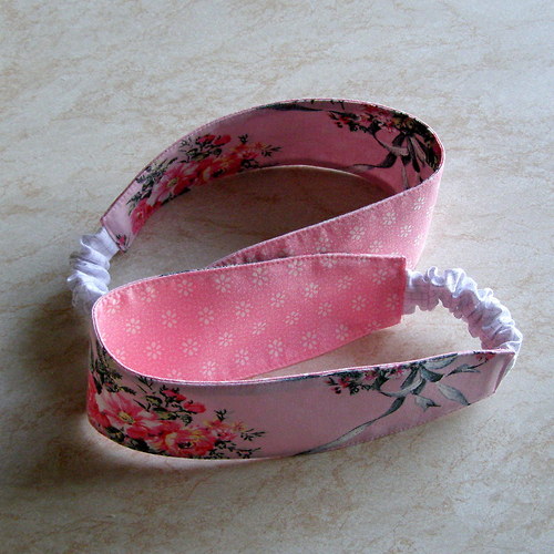 Čelenka oboustranná - textilní — foto 2