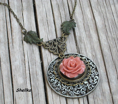 Náhrdelník,,ROSE,, — foto 2