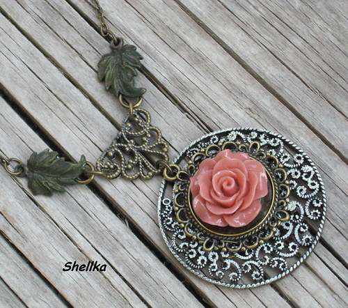 Náhrdelník,,ROSE,, — foto 3