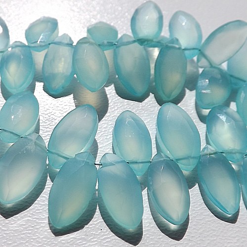 Modrý chalcedon 12mm — foto 2
