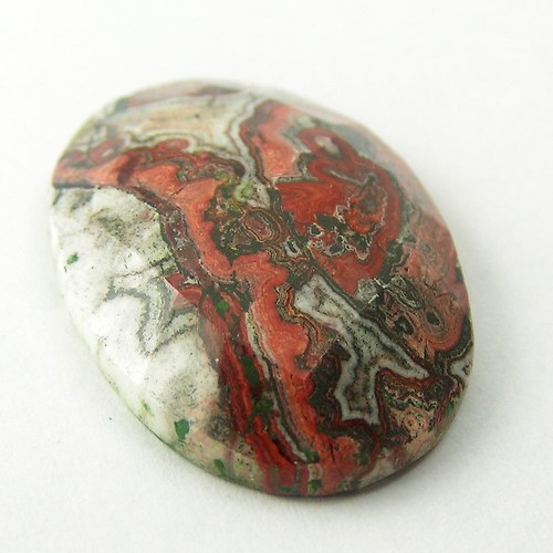 Jaspis rosetta - kabošon 30 x 20 mm — foto 3
