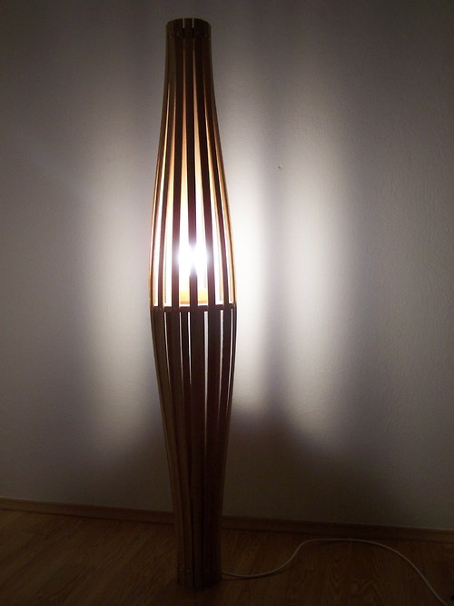 Lampa dřevěná dubová — foto 2