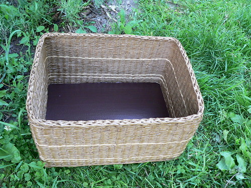 Krabicovitý koš z papíru — foto 3