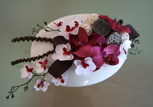 Celoroční dekorace s orchidejemi — foto 2