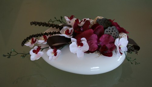 Celoroční dekorace s orchidejemi — foto 4