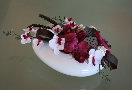 Celoroční dekorace s orchidejemi — foto 5