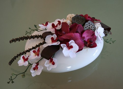 Celoroční dekorace s orchidejemi — foto 6