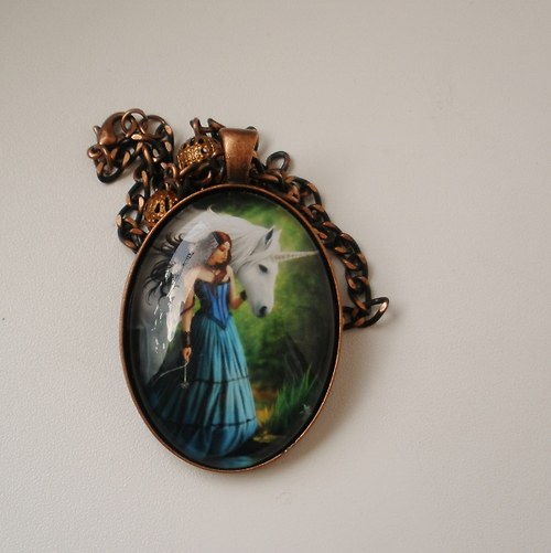 Forêt Fée avec licorne — foto 5