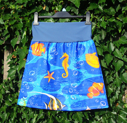 Blue ocean - letní sukně — foto 2