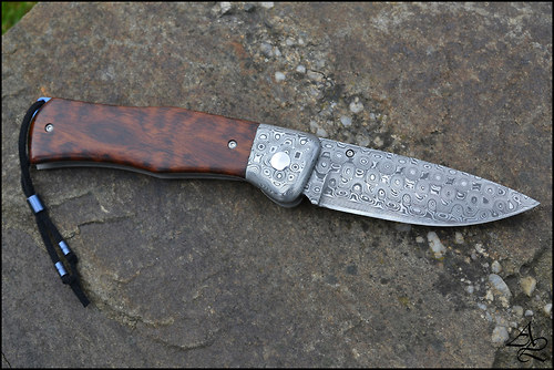 Nůž / Damasteel / Snakewood — foto 4