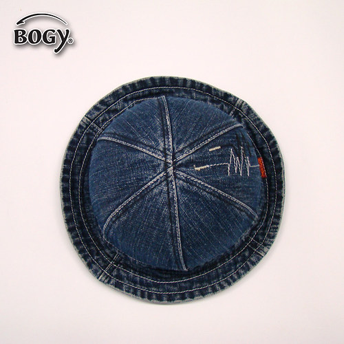 Dívčí riflový klobouček tmavěmodrý 841/48cm — foto 4