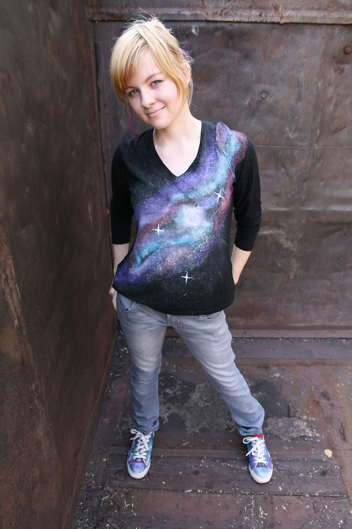 Galaxy tričko — foto 3