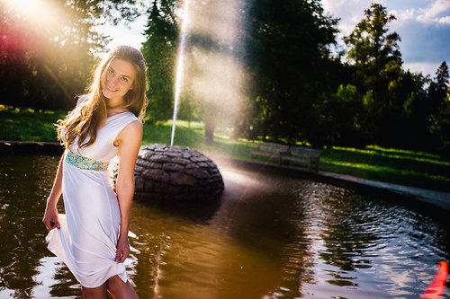 Ručně malované romantické letní šatičky — foto 3
