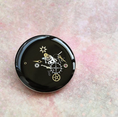 Black brooch — foto 2